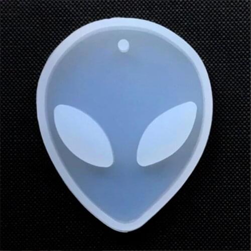 Alien Silicone Mold Extraterrestrial Cabochon DIY Jewelry DIY Resin Art Supplies Jewelry Tools Resin Molds Epoxy Resin Molds