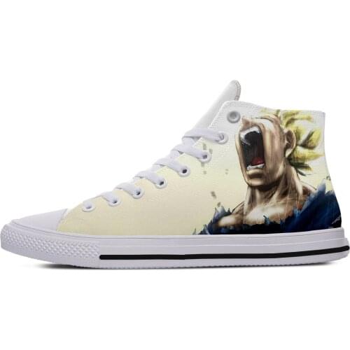 2020 Fashion Woman Man Vegeta Breathable Lightweight Sneakers Casual Board Shoes High Quality High Help Hot Canvas Shoes