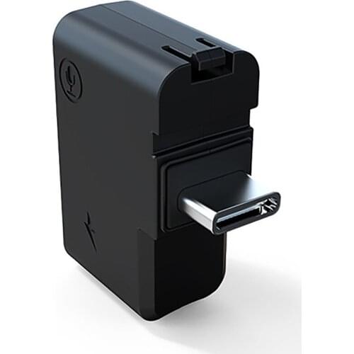 Lightweight Audio Adapter Mic Adapter for Insta360 ONE X2 Camera Accessories