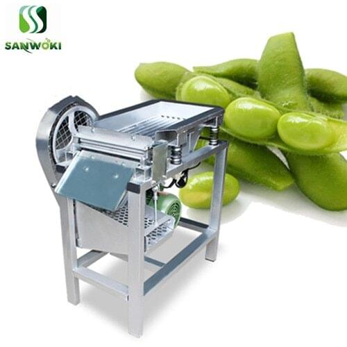 50kg/h Automatic fresh soybean sheller machine Green beans shelling machine Edamame peeling machine Green bean peeler machine