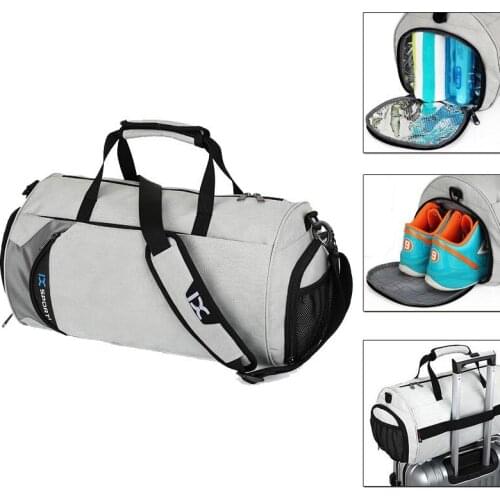 New Men Sport Gym Bag Women Fitness Waterproof Outdoor Separate Space For Shoes pouch rucksack Hide Backpack sac de
