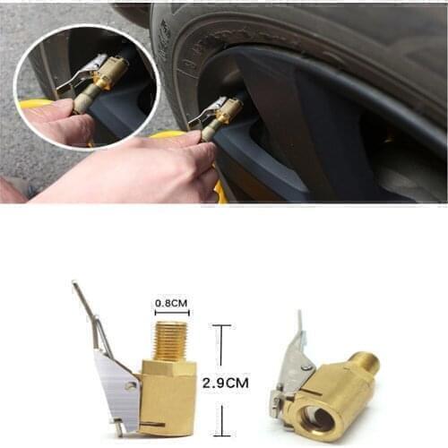 Car tire inflation chuck for Citroen C3 C4 C5 DS3 DS4 DS5 DS6 C1 C2 C6 C8 Fiat 500 Saab Renault Duster Megane 2 3