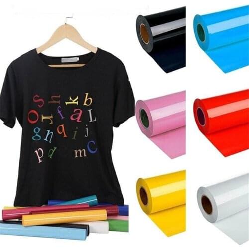 Printing Film PVC Heat Transfer Vinyl Film T-shirt Iron On Printing Crop Number Pattern For Sportswear Decoration