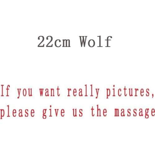 10pcs/lot 22cm MC Wolf Plush Stuffed Toys Game MC Wolf Plush Soft Animals Toy Doll Brinquedos for Kids Children Gifts