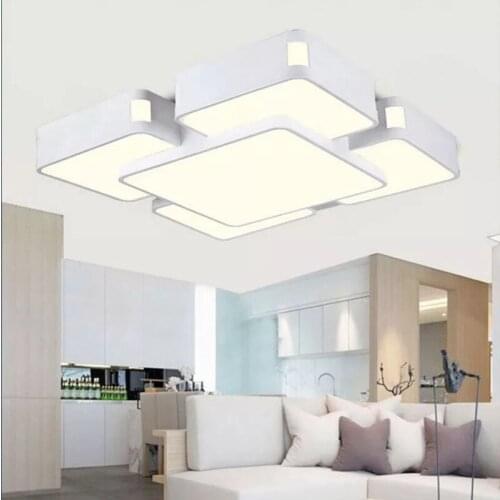HAWBERRY LED Ceiling Light Indoor Lighting Modern Lighting Living Room Bedroom Kitchen Surface Mount Remote Control