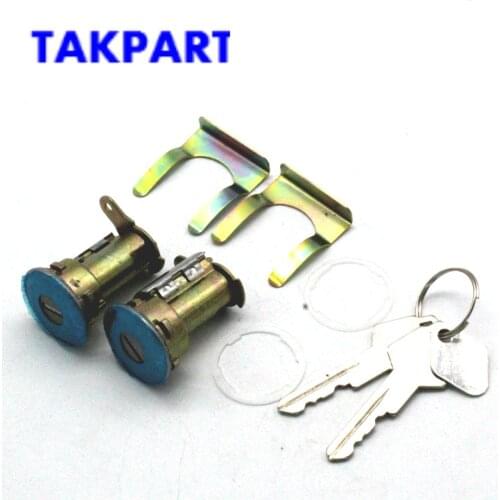TAKPART New Door Lock Cylinder Set For Chrysler Imperial Dodge Plymouth 15024 5070004