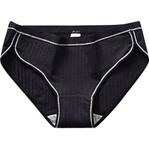 Womens Panties 2020 Cotton Solid Knickers Gril Briefs Sexy Lingerie Female Casual Underwear Ladies Underpants Women Intimate