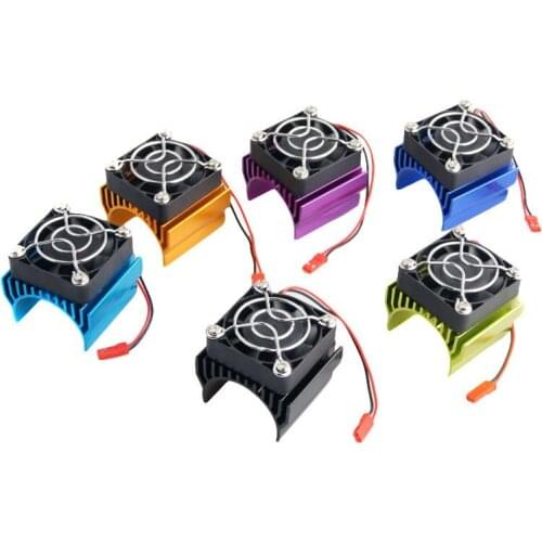 1PC RC Car 540/550/3650 Motor Cooling Fan HSP Motor Radiator Universal D36mm Motors Heat Sink for 1/10 RC Cars