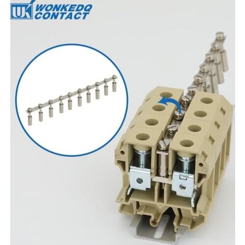 Weidmuller SAK 35Q-10 Type Terminal Block Accessories Fixed bridge for SAK-35EN DIN Rail Terminal Blocks