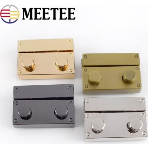 2/5/10pcs 27x41mm Handbag Lock Female Bag Metal Buckle Twist Locks Replacement Bags Purse Clasp Closure DIY Accessories KY254