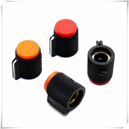 2 Pieces 16MM*13MM KN13 Knob Cap Potentiometer Inverter Welding Machine Adjustment Knob (Side Screw Fixing)