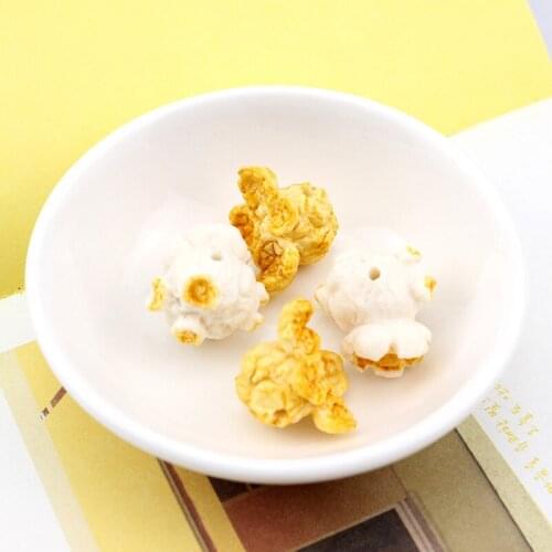 6pc Japan And Korea Earrings Cartoon Lovely Fashion Trendy Popcorn Simulation Popcorn Earrings For Women Diy Jewelry Accessories