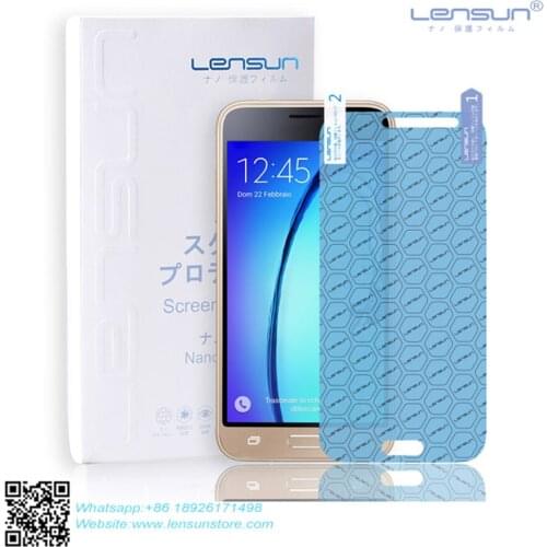 LENSUN Anti Glare Nano Mobile Screen Protective Film For Samsung J1 2016 Screen Protector