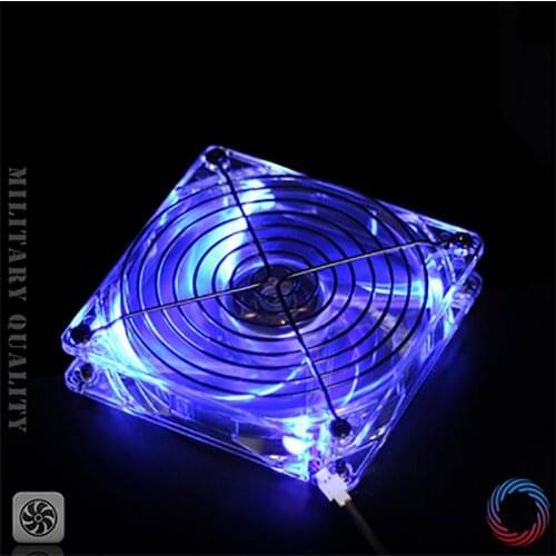 120mm 12cm USB DC 5V LED silent cooling fan is suitable for Laptop/TV Box/Receiver/Xbox/PS4 / Projector/Router (12025)