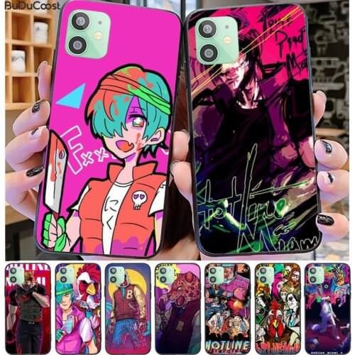 Game Hotline Miami Phone Case For iphone 12 pro max 11 pro XS MAX 8 7 6 6S Plus X 5S SE 2020 XR case