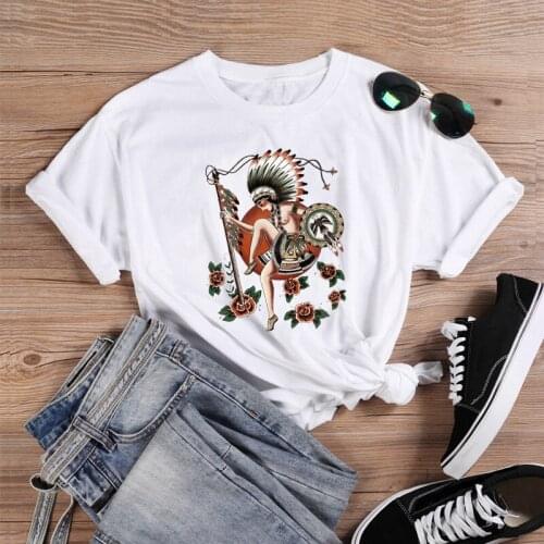 COLORED cute Gypsy dance T-Shirt 100% Cotton graphic street style casual funny unisex grunge women tumblr Fashion tshirt top tee