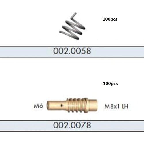 100pcs Binzel or BW style 15AK MB15 Gas Nozzle Holder for MIG MAG Welding Torch For Mig Welder MIG-160 JINSLU SALE1