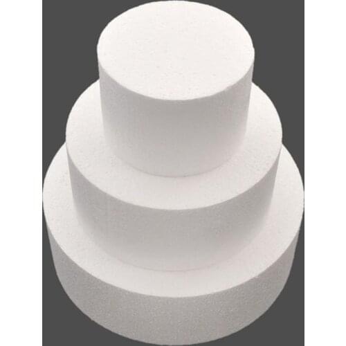 Round Cake Dummy Set 4 inch 6 inch 8 inch Cake Mold For Kitchen