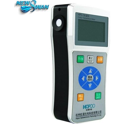 HPC-1 Color Temperature Meter Color Difference Meter Portable LED Tester 1500k-25000K