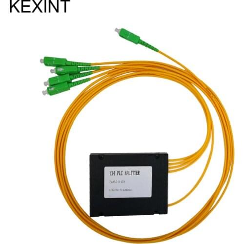 KEXINT GPON EPON 1*4 PLC Splitter Module 1*4 SC/APC Fiber Optical PLC Splitter