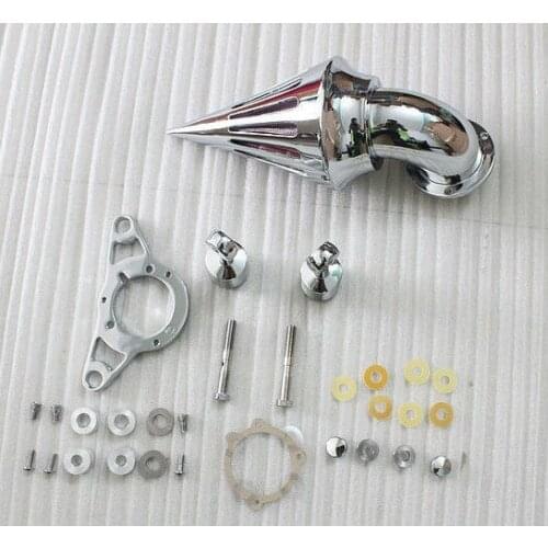 Motorcycle Chrome Spike Air Cleaner Kits Intake Filter For Harley EFI Softail Dyna Touring Moto