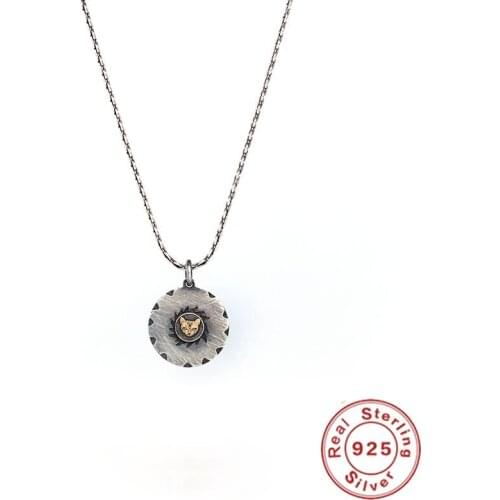 2021 New Japanese Niche Brands Designers Work Egyptian Cat Coin Necklace Pendant for Man Hip Hop Necklace Jewelry Wholesale