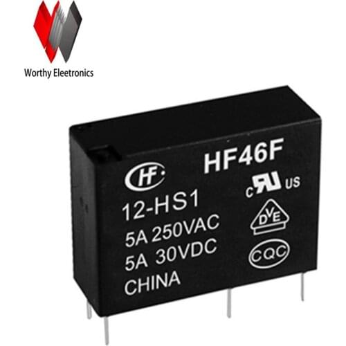 Wholesale 10pcs/lot relay HF46F-012-HS1