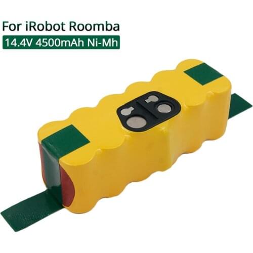 Vacuum Cleaners Rechargeable Battery 14.4V 4500mAh Ni-MH for iRobot Roomba 500 520 530 531 555 560 600 780 700 780 770 800 880