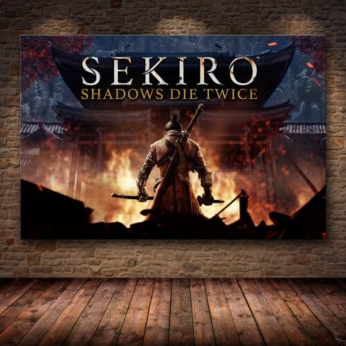 Unframed The Poster Decoration Painting of Sekiro: Shadows Die Twice on HD Canvas canvas painting art
