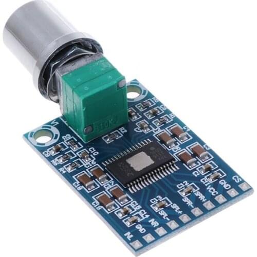 High power micro digital power amplifier board, TPA3116D2 chip, dual 50W, high definition sound, 12-24V