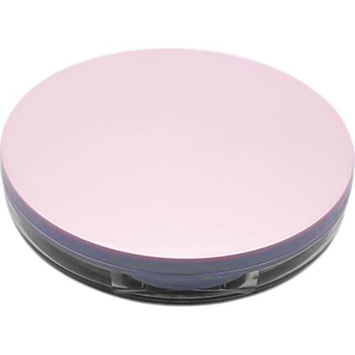 Capacity 3 ml 0.1 oz Empty Plastic Loose Powder Container DIY with Mirror
