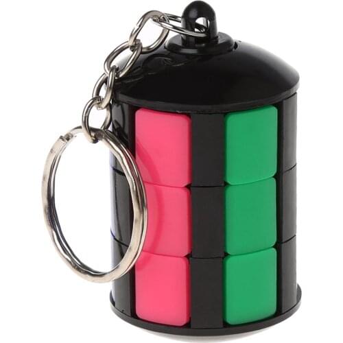 Smart Tower Blocks Pendants Puzzle Educational Toy Magic Cube Keychain
