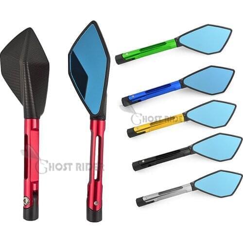 Universal Motorcycle 8mm 10mm Mirror For Yamaha FZ6 FAZER XJ6 DIVERSION XSR 700 900 TDM 900 MT01 Accessories Rear View Mirrors