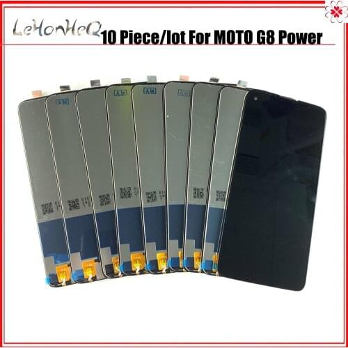 10 Piece/lot LCD For Motorola Moto G8 Power LCD Screen for Moto G8 Power LCD Assembly Touch Screen Digitizer Phone Replacement