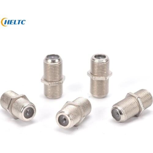 1/10PCS F Type Coupler Adapter Connector Female F/F Jack RG6 or RG59 /1pc SMA RF Coax Connector / F Male Plug Coaxial Connector