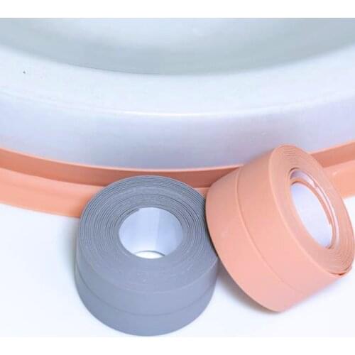 3.2m Bathroom Kitchen Shower water proof mould proof tape Sink Bath Sealing Strip Tape Self adhesive Waterproof adhesive plaster