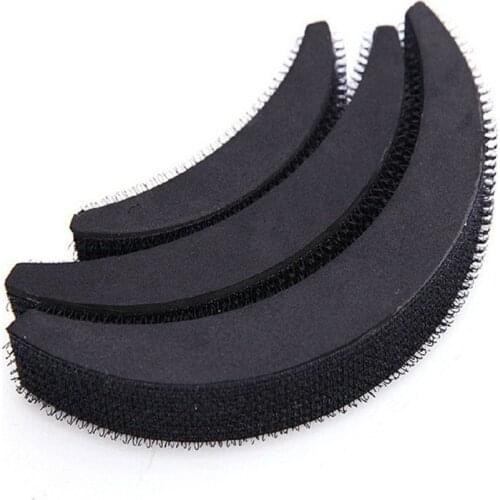 3pcs/Set Hair Base Bump Styling Insert Tool Volume Fluffy Princess Styling Increased Hair Sponge Pad Hair Puff Paste