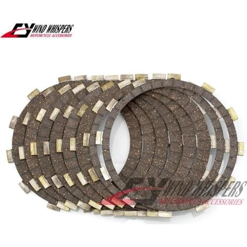 8PCS Motorcycle Cork Friction Clutch Discs plates Set For Yamaha FJ1100 1984-1985 FJ1200 FJ 1200 A 1986-1993 XJR1300 XJR 1300 A