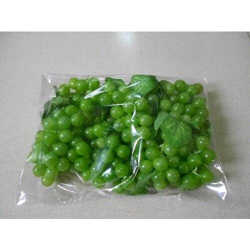 8cm small green grape Simulation fruit Mini Fruit model simulation fruit vegetable set fake fruit decorative accessories