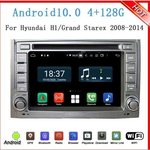 Android 9.0 octa core RAM 4G car dvd player for hyundai H1 grand starex 2011 2012 with gps navigation wifi bluetooth ROM 64G