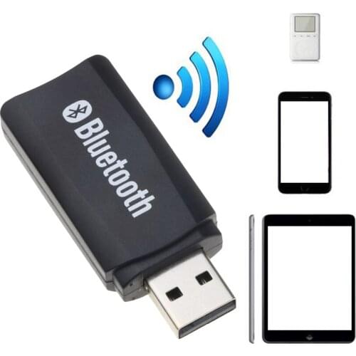 Bluetooth Receiver A2DP Dongle Stereo Music Audio Receiver Wireless USB Adapter for Speaker Mobile Phone