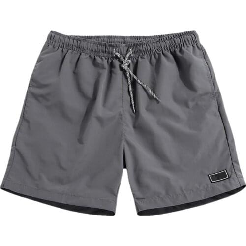 Quick Dry Shorts Men Casual Pockets Beach Shorts short masculino Solid Color Sport Shorts bermuda masculina шорты мужские