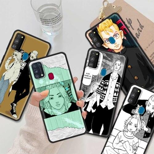 Tokyo Revengers Draken Phone Case For Samsung M51 M31 M31s M21 F41 M30s M11 M01 A9 A7 2018 capinhas Soft sleeve
