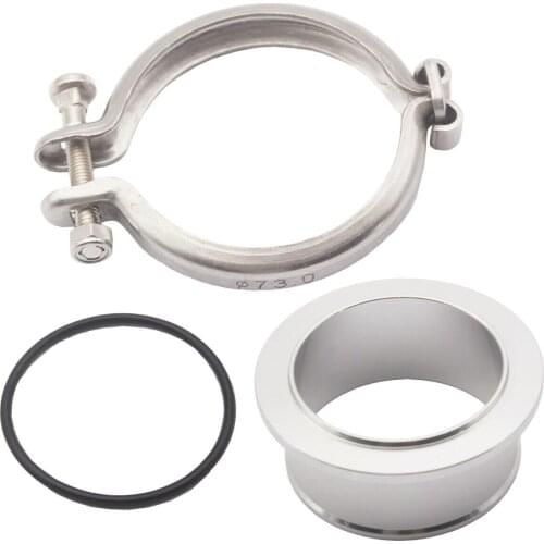 For Holset HX35 HX35W HX40W Turbo Compressor V-band Flange Clamp Cummins 5.9L