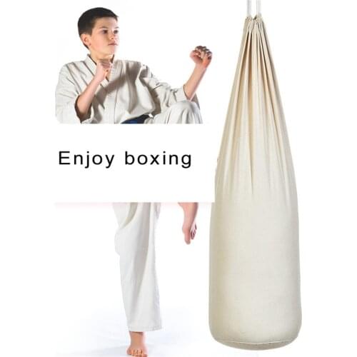 Double-layers Sturdy canvas Taekwondo Sanda boxing sandbags martial art sandbagsIron Length 60-200cm