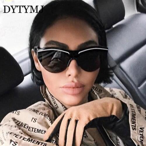 DYTYMJ Cat Eye Sunglasses Women Luxury Brand Designer Sunglasses Women High Quality Sun Glasses Women Mirror Lentes De Sol Mujer