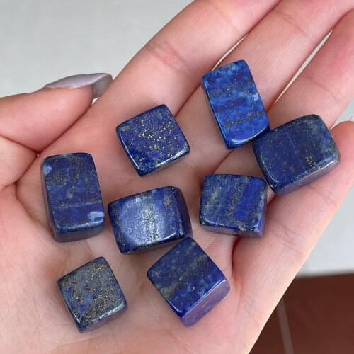 Natural Lapis Lazuli Mineral Crystal Home Fish Tank Decorative Accessories