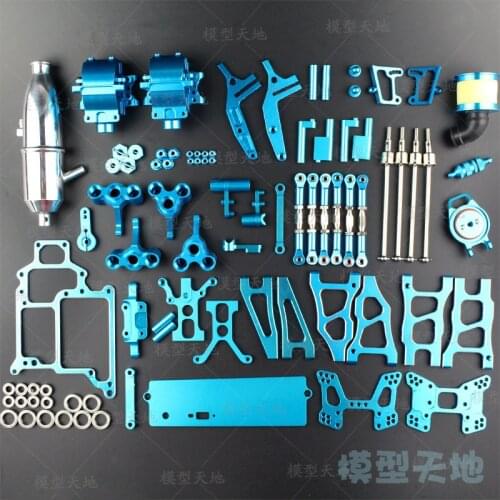 Unlimited HSP 1/10 Off-Road Car 94166 whole car metal upgrade kit 166011 166012 166018 166019 166021 122057 166044 166045 166004
