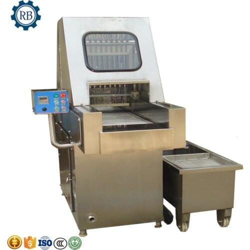 Professional saline water injector machine/salt brine beef chicken injection machine/meat price saline brine injector