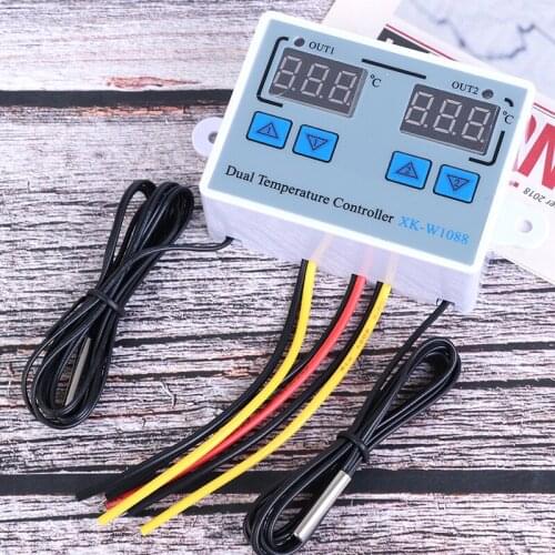 Humidity Controller Regulator Heating Cooling Control Digital Temperature Humidity Controller Egg Incubator Thermostat